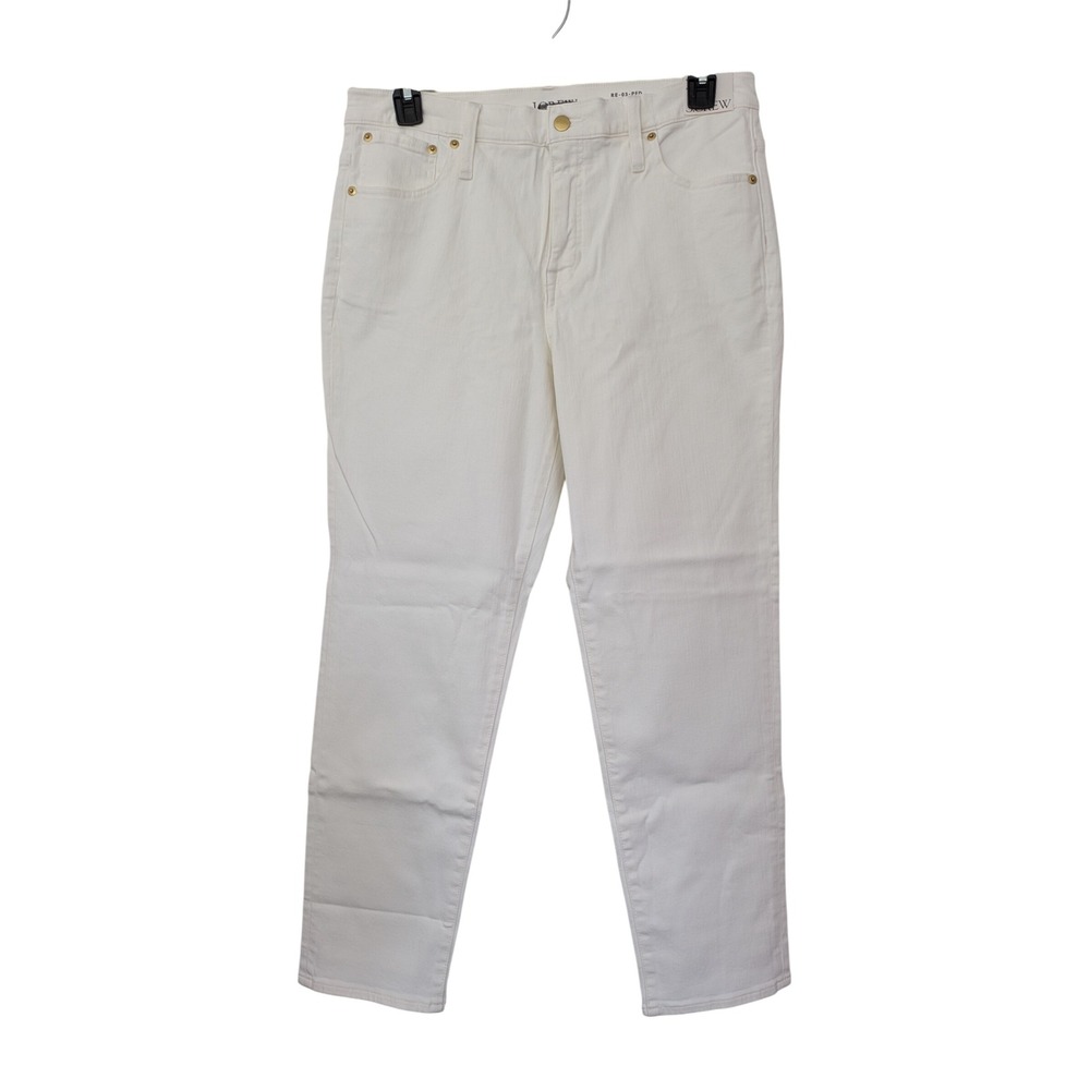J. Crew Slim Jean Womens Size 31 White NWT $148 CH683‎